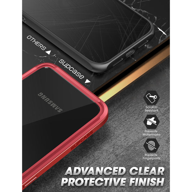 Galaxy S22 Plus Unicorn Beetle EDGE Bumper Case-Metallic Red