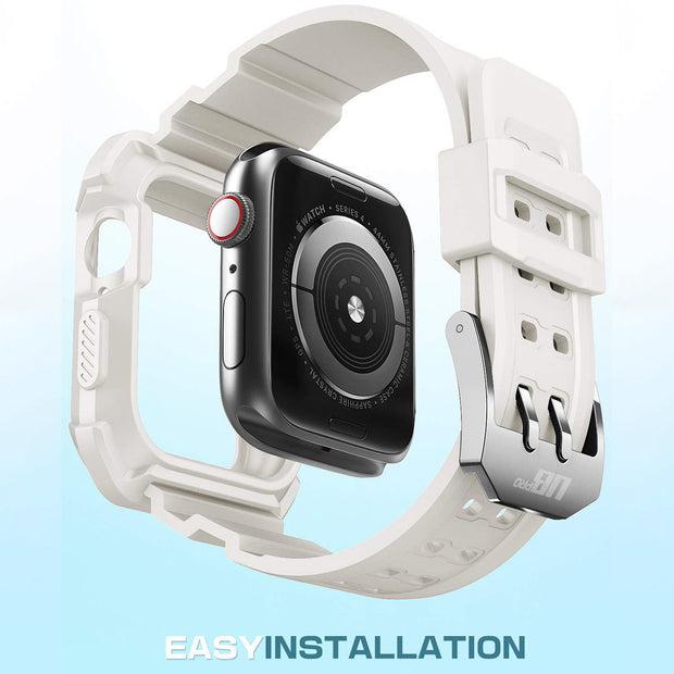 Apple Watch Series 4 / 5 / 6 / SE UB Pro Wristband Case (44mm)-White