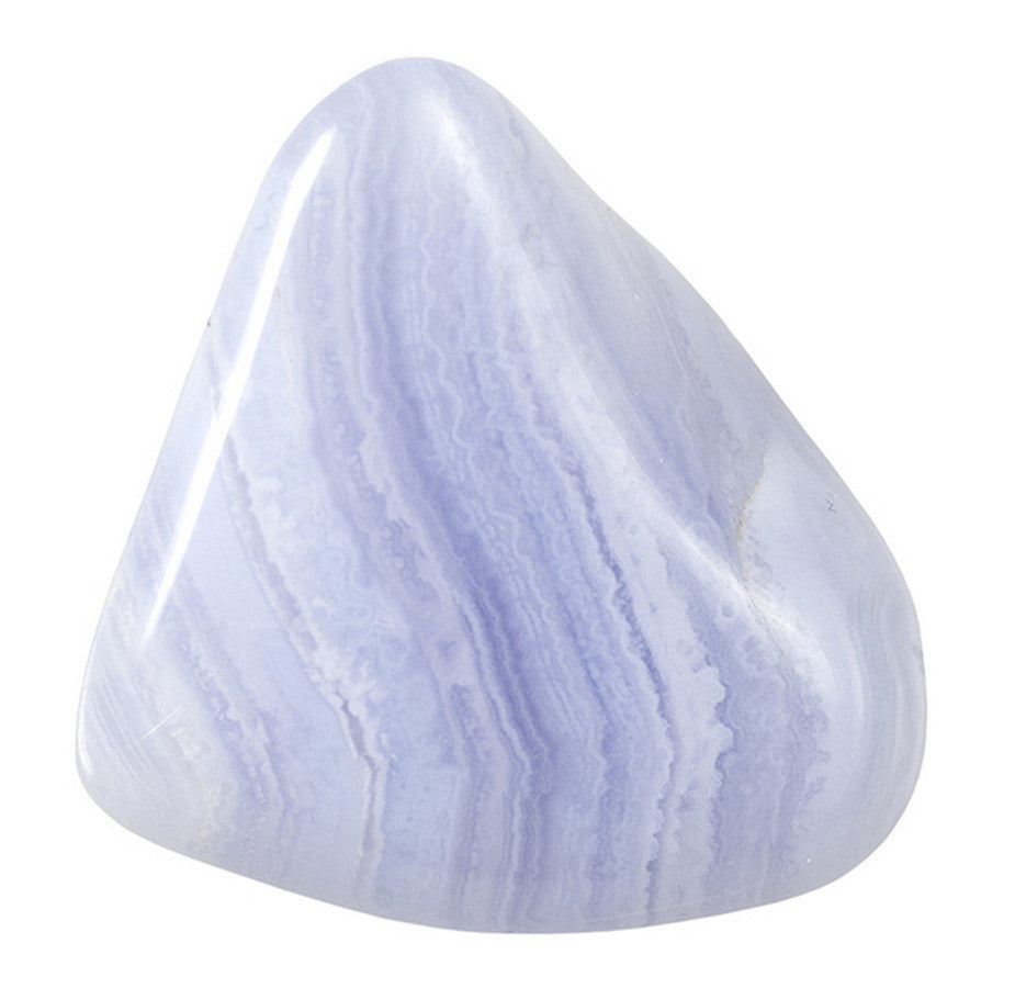 tumbled blue lace agate