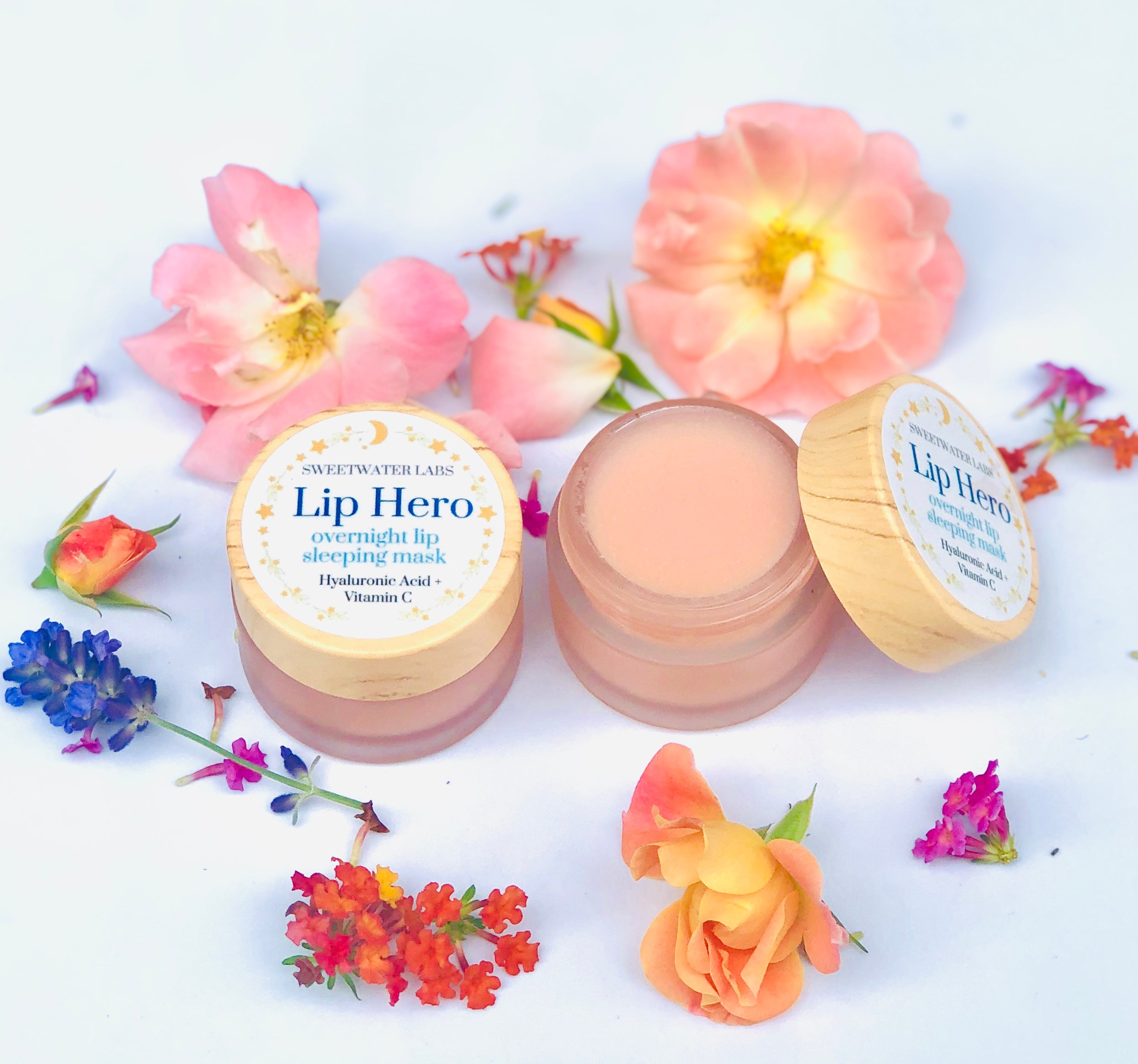 NEW! Lip Hero Sleeping Mask: Hydrates, Plumps and Minimizes Vertical Lines Around Your Mouth - Sweetwater Labs product image