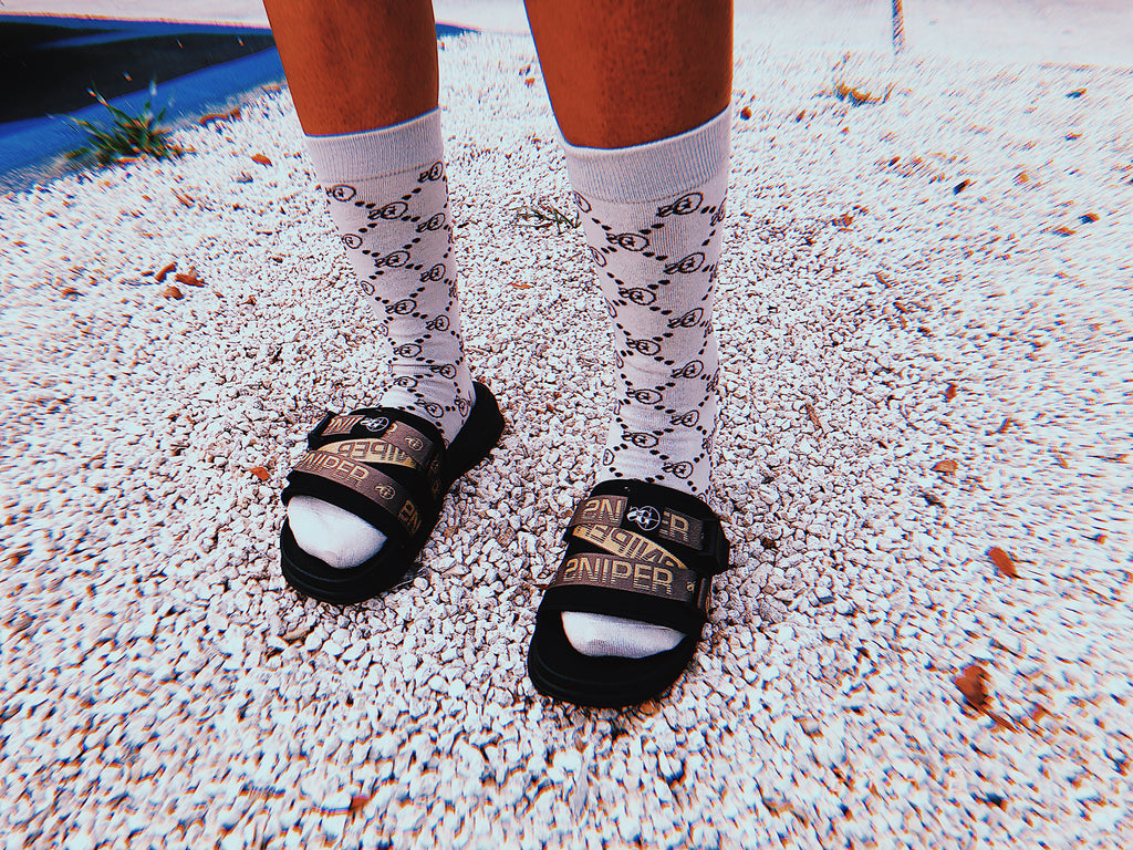 kappa slides on feet