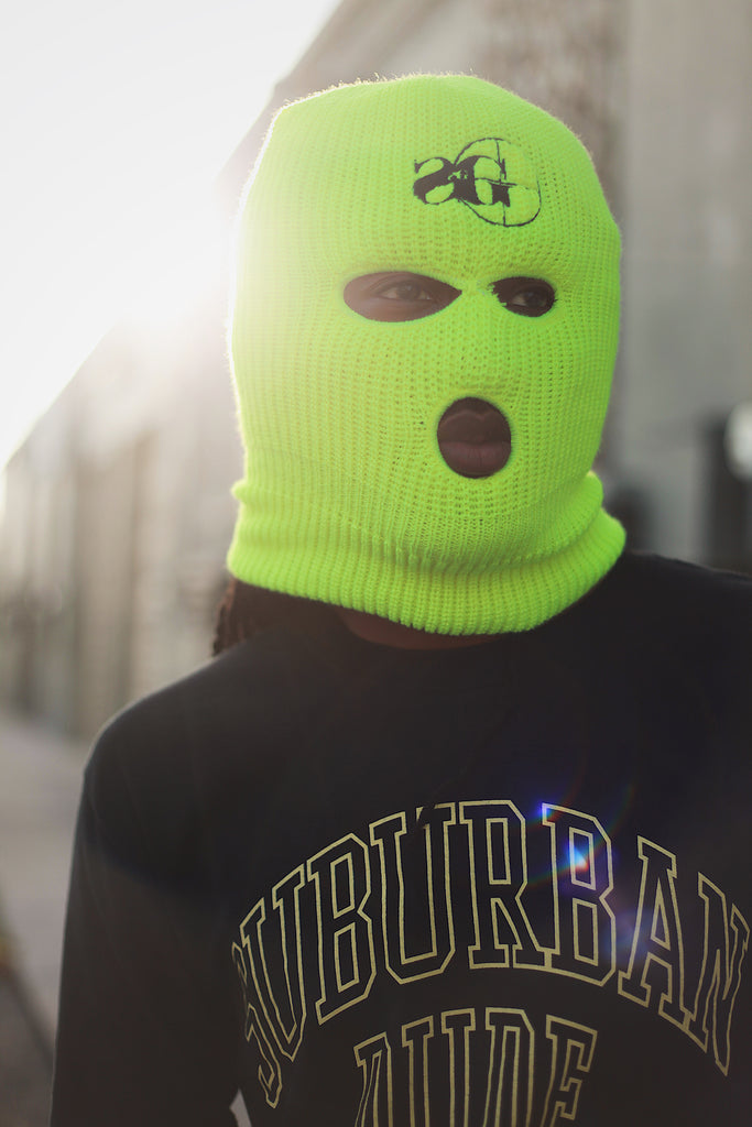 Ski Mask (Safety Yellow) – Sniper Gang Apparel