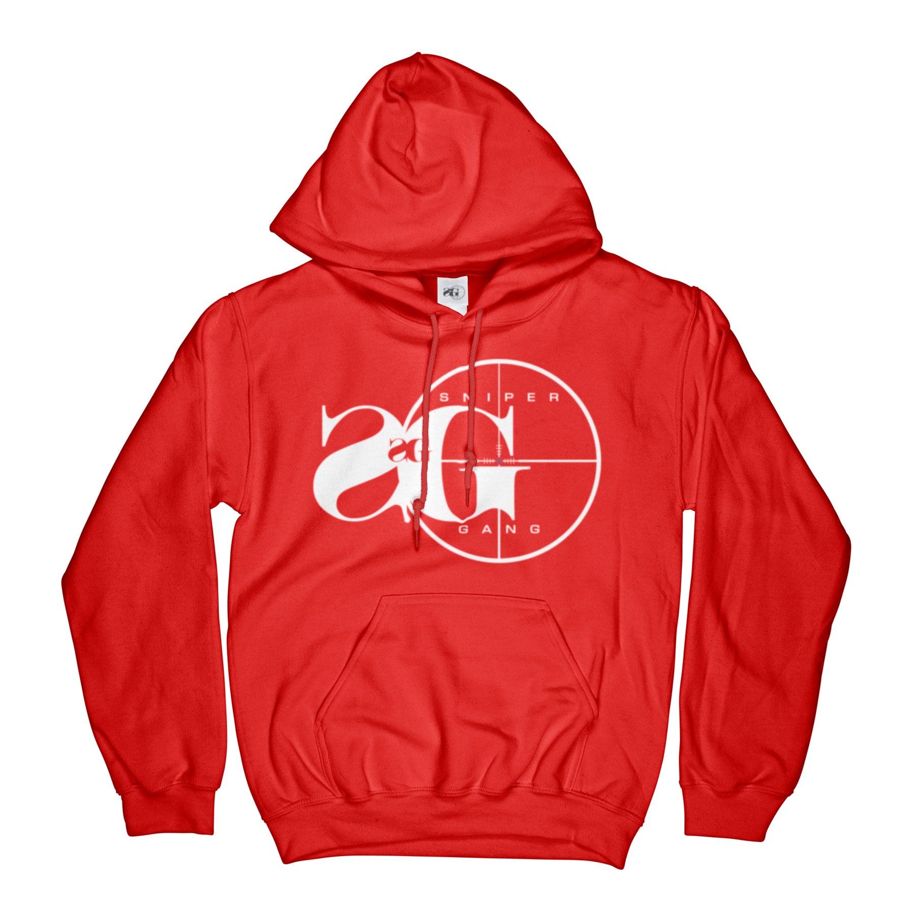 Hoodie Sniper Gang Logo Red Sniper Gang Apparel - red gang clothes roblox