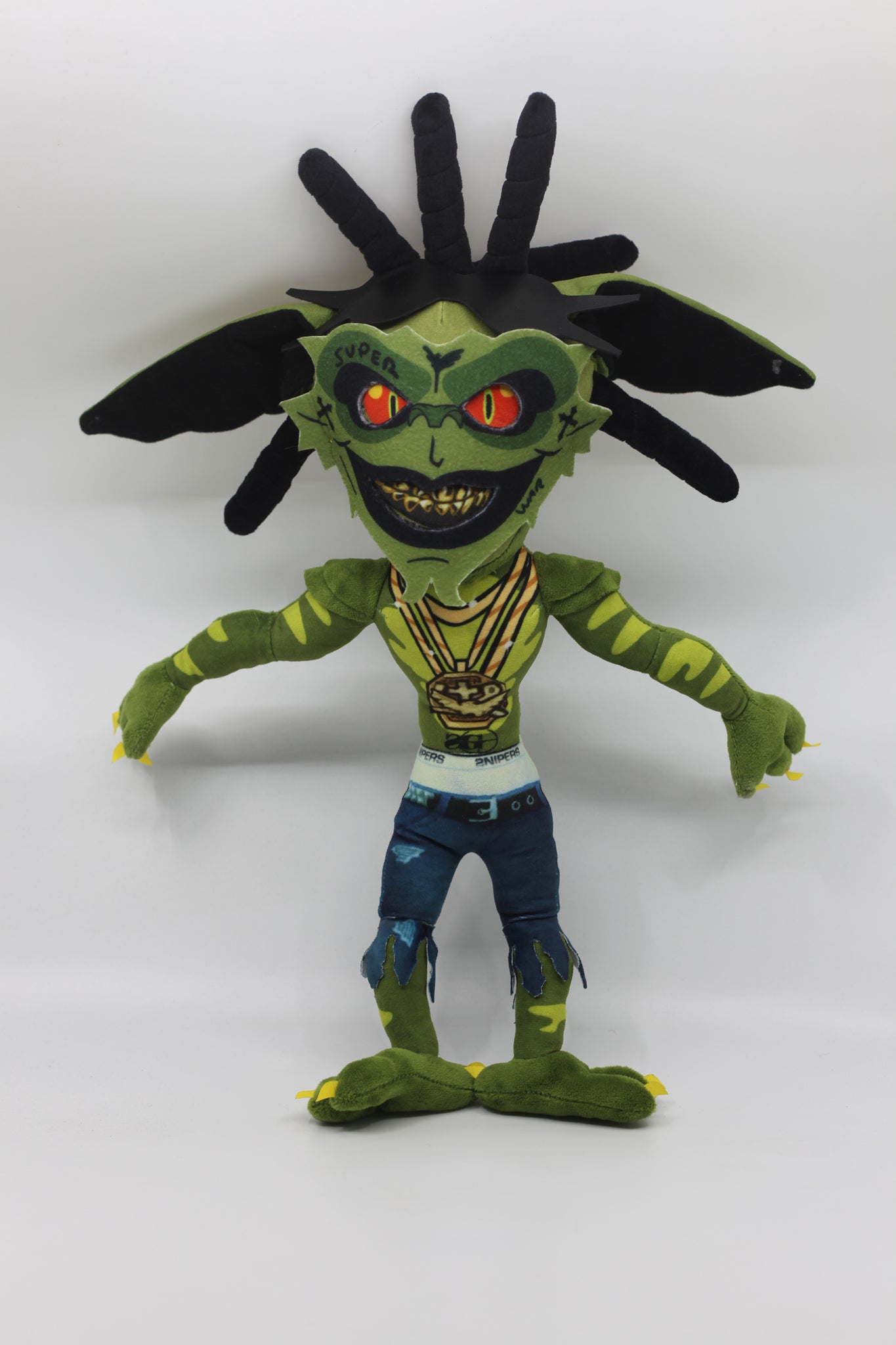 Super Gremlin Doll Plush Toy Sniper Gang Apparel