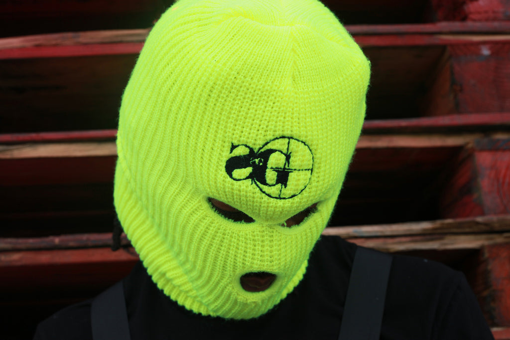 Ski Mask (Safety Yellow) – Sniper Gang Apparel