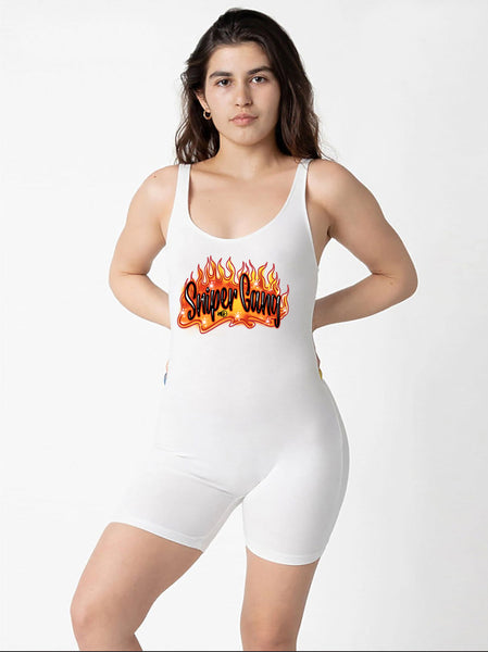 Sniper Flame Bodysuit (women's) – Sniper Gang Apparel