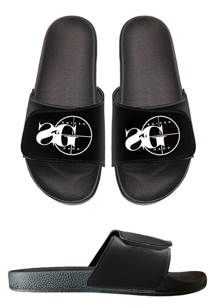 SG Slides - BLACK – Sniper Gang Apparel