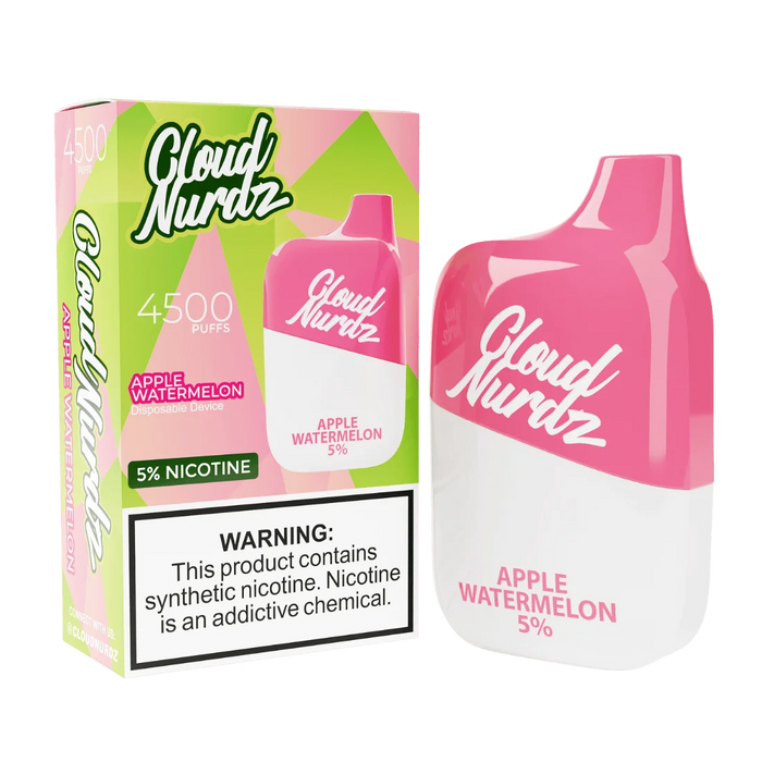 Cloud Nurdz 4500 Apple Watermelon 5%
