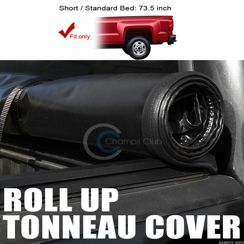 Roll Up Soft Tonneau Cover 95 04 Toyota Tacoma 89 94 Pickup Truck 6 Ft Jlconcepts