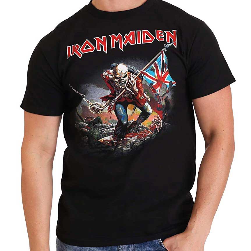 Iron Maiden The Trooper T Shirt | Old Glory Concert T-Shirts | Old Glory