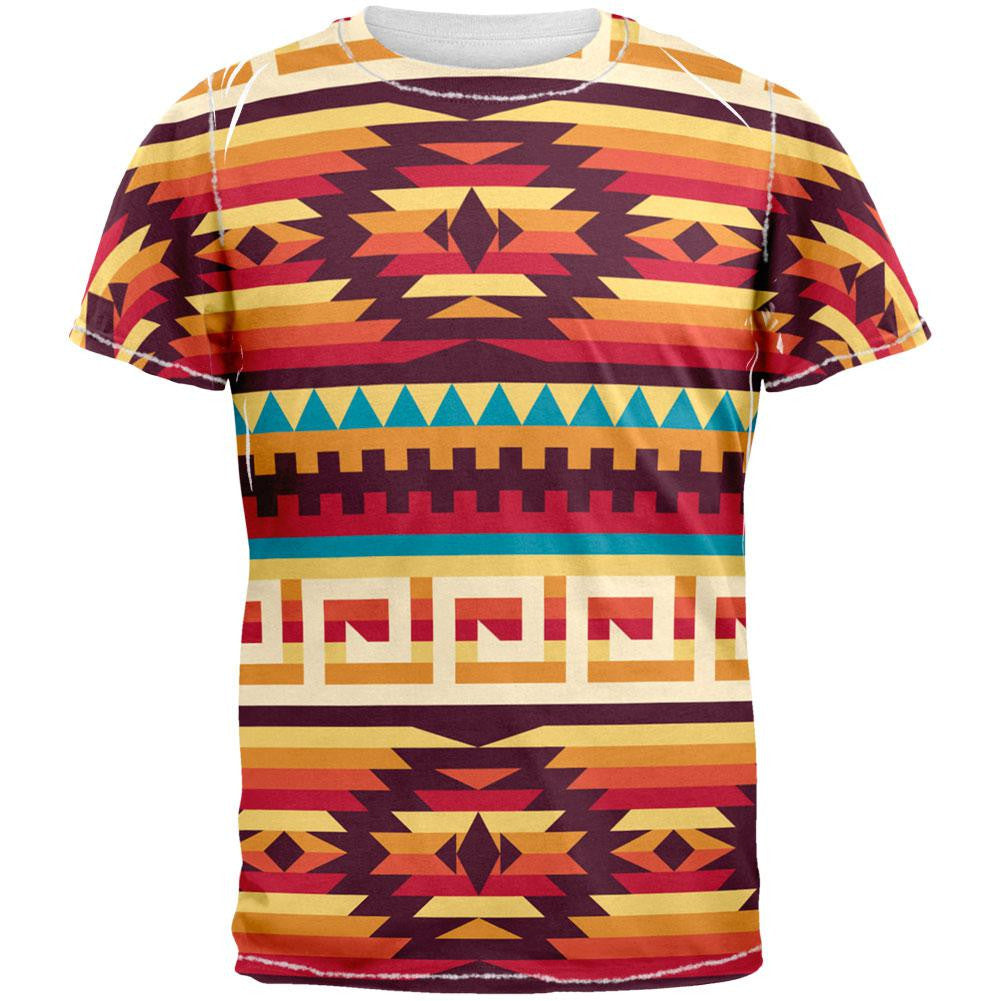 native american print shirt