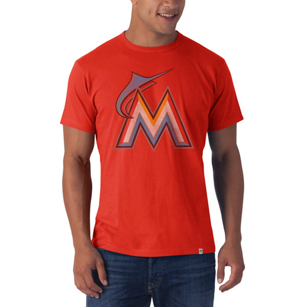 orange miami marlins shirt