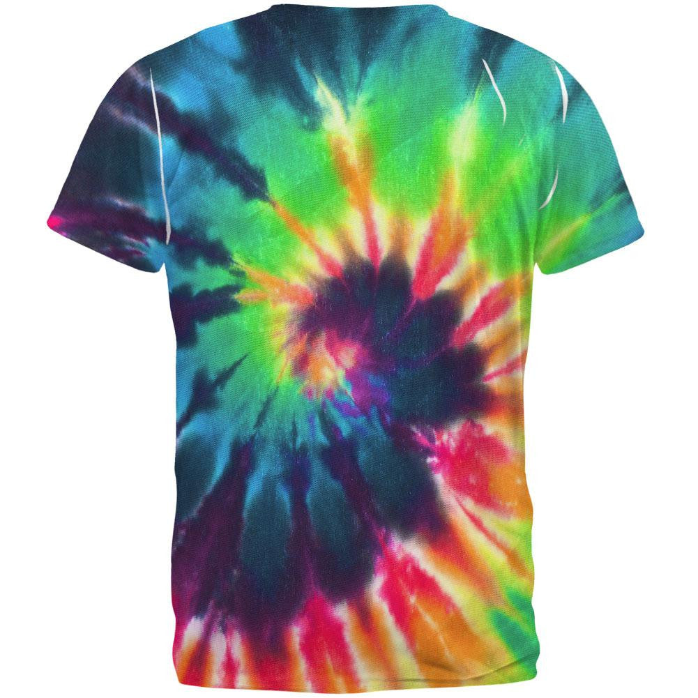 Alien Tie Dye All Over Adult T-Shirt – Old Glory