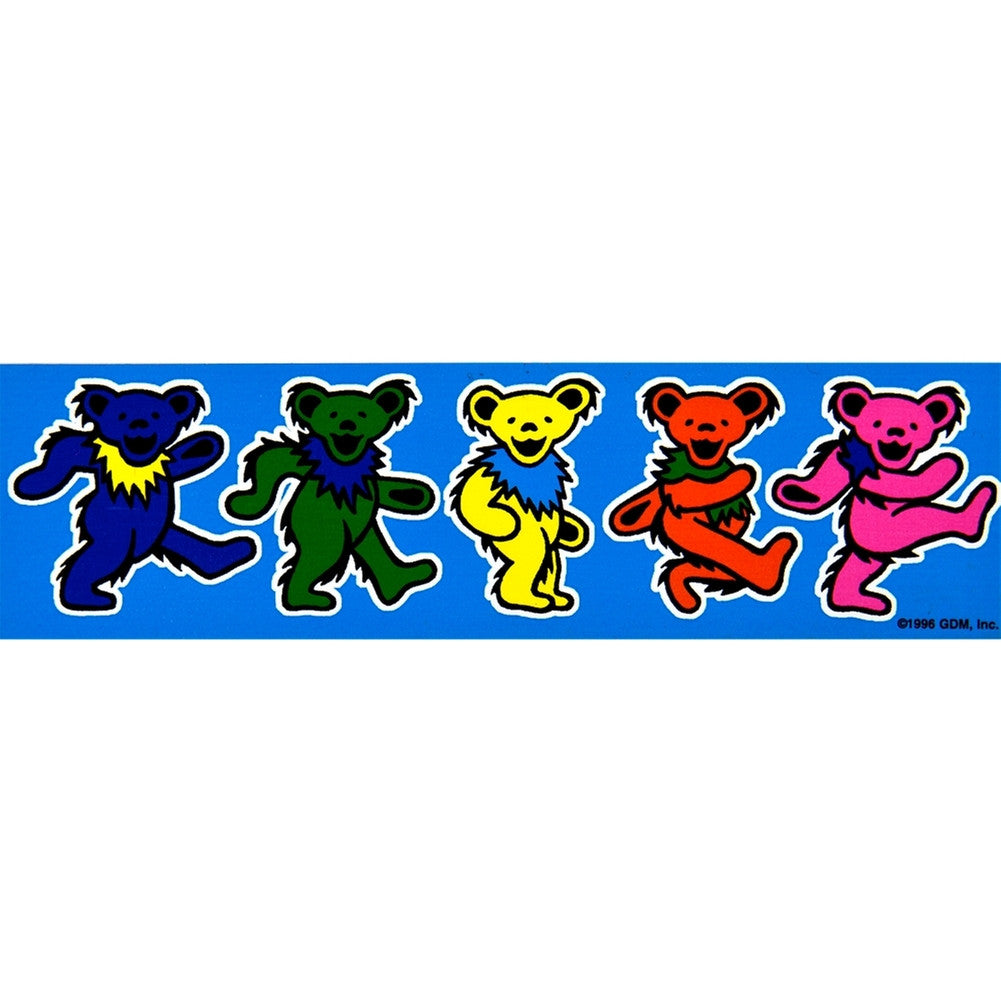grateful dead dancing bears sticker