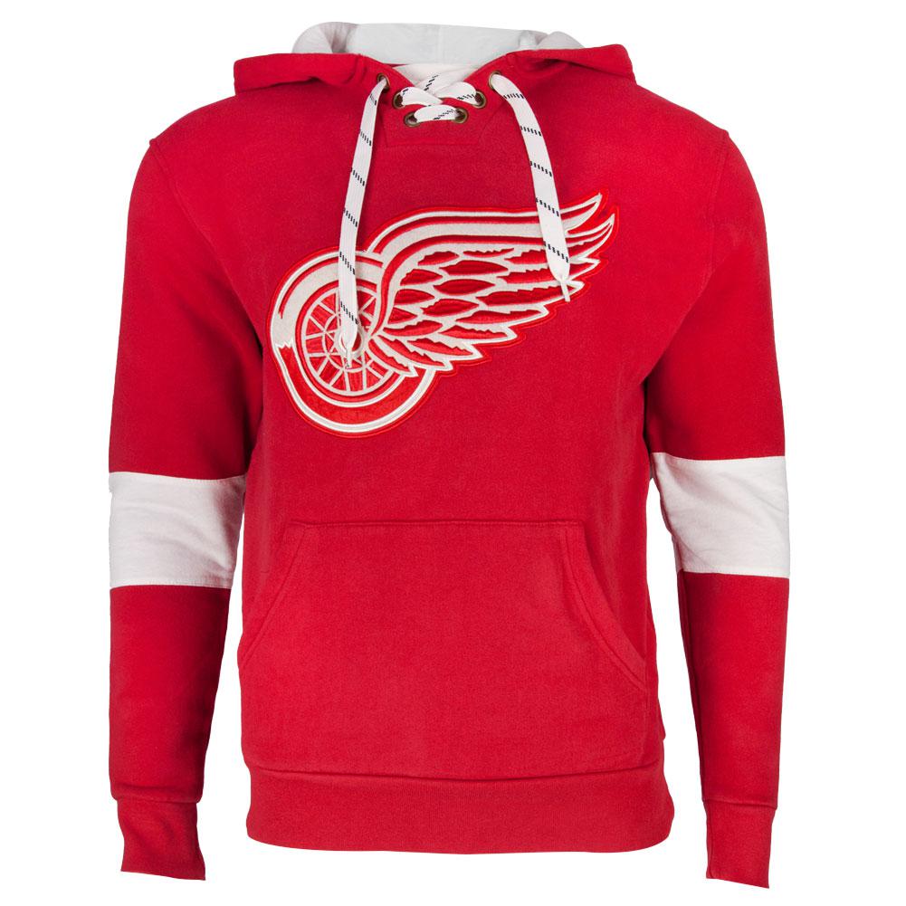 detroit red wings pullover hoodie