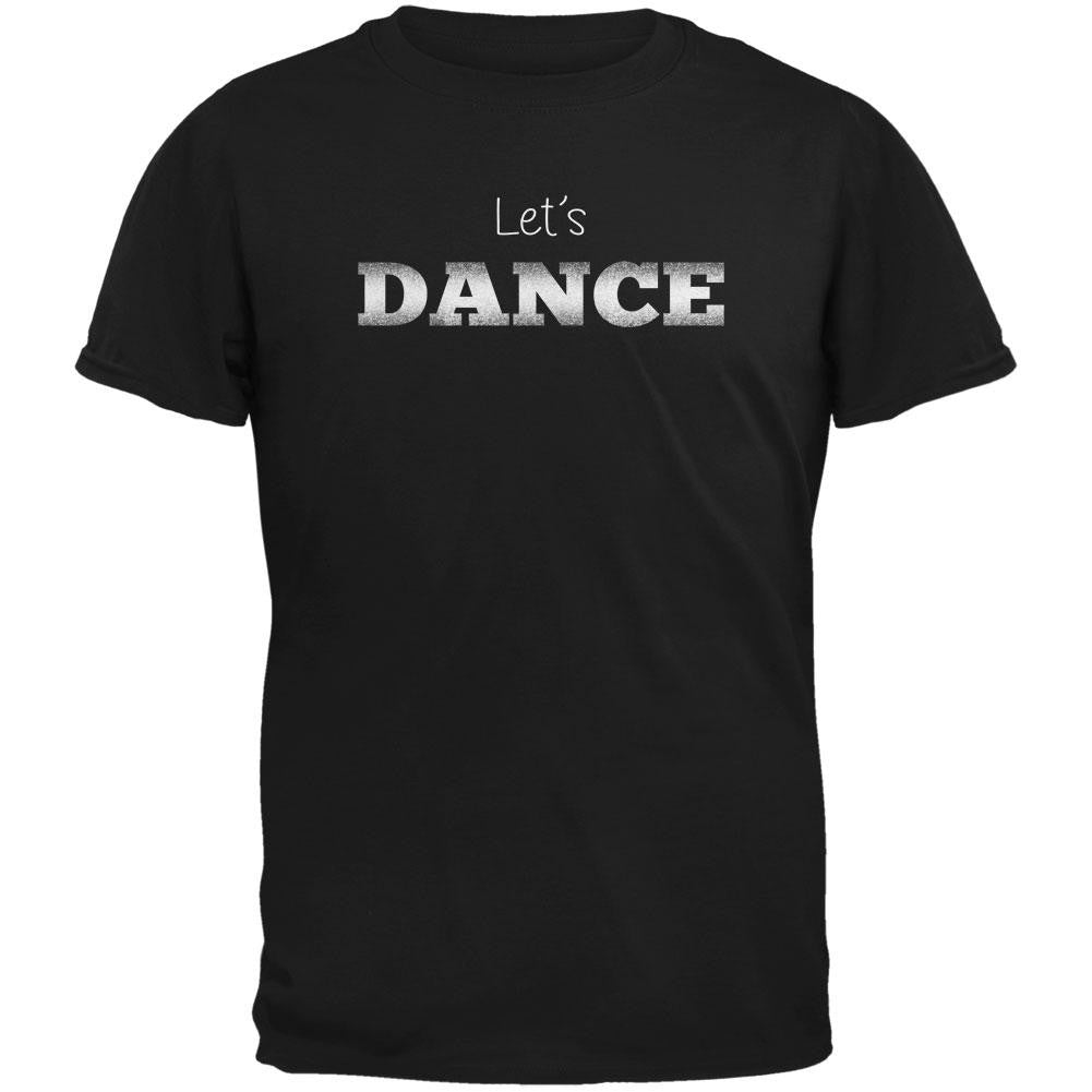 Let's Dance Black Adult T-Shirt – Old Glory