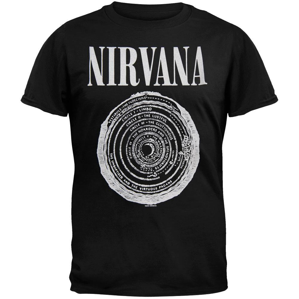 Risultati immagini per T SHIRT NIRVANA SATAN WORSHIPPIN