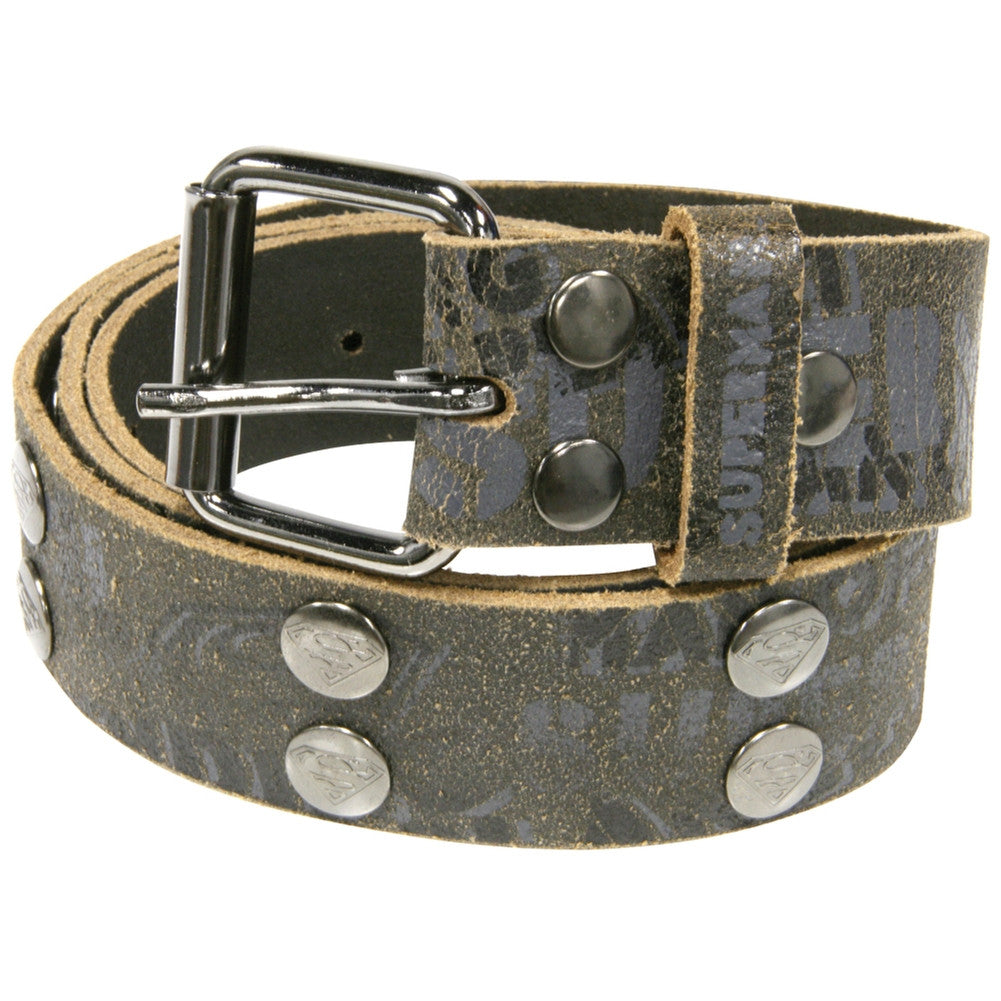 Superman - Collage Leather Belt – Old Glory