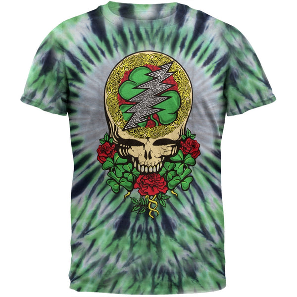 Grateful Dead - Shamrock SYF Tie Dye T-Shirt – OldGlory.com