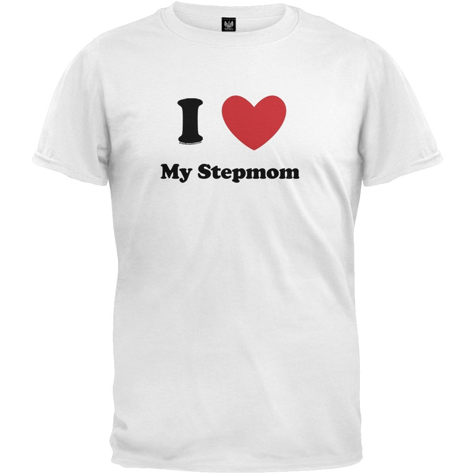 I Heart My Stepmom T Shirt Old Glory