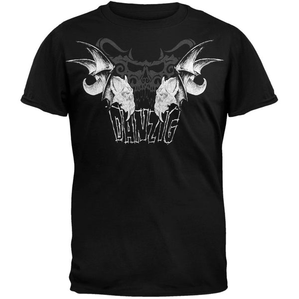 Danzig - Tribal Skull Wing T-Shirt – OldGlory.com
