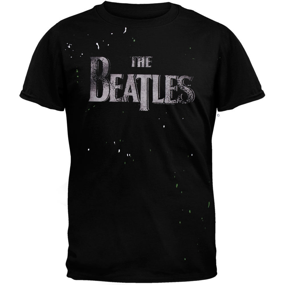 The Beatles - Logo Splatter Soft T-Shirt – Old Glory