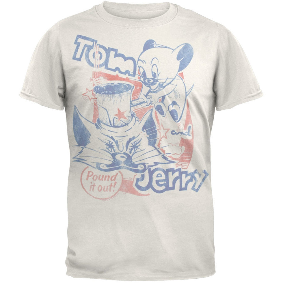 Tom & Jerry - Pound It Out Soft T-Shirt – Old Glory