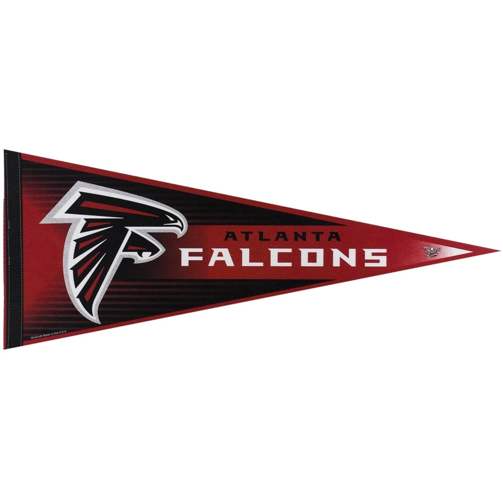 Atlanta Falcons Logo Stripe Pennant