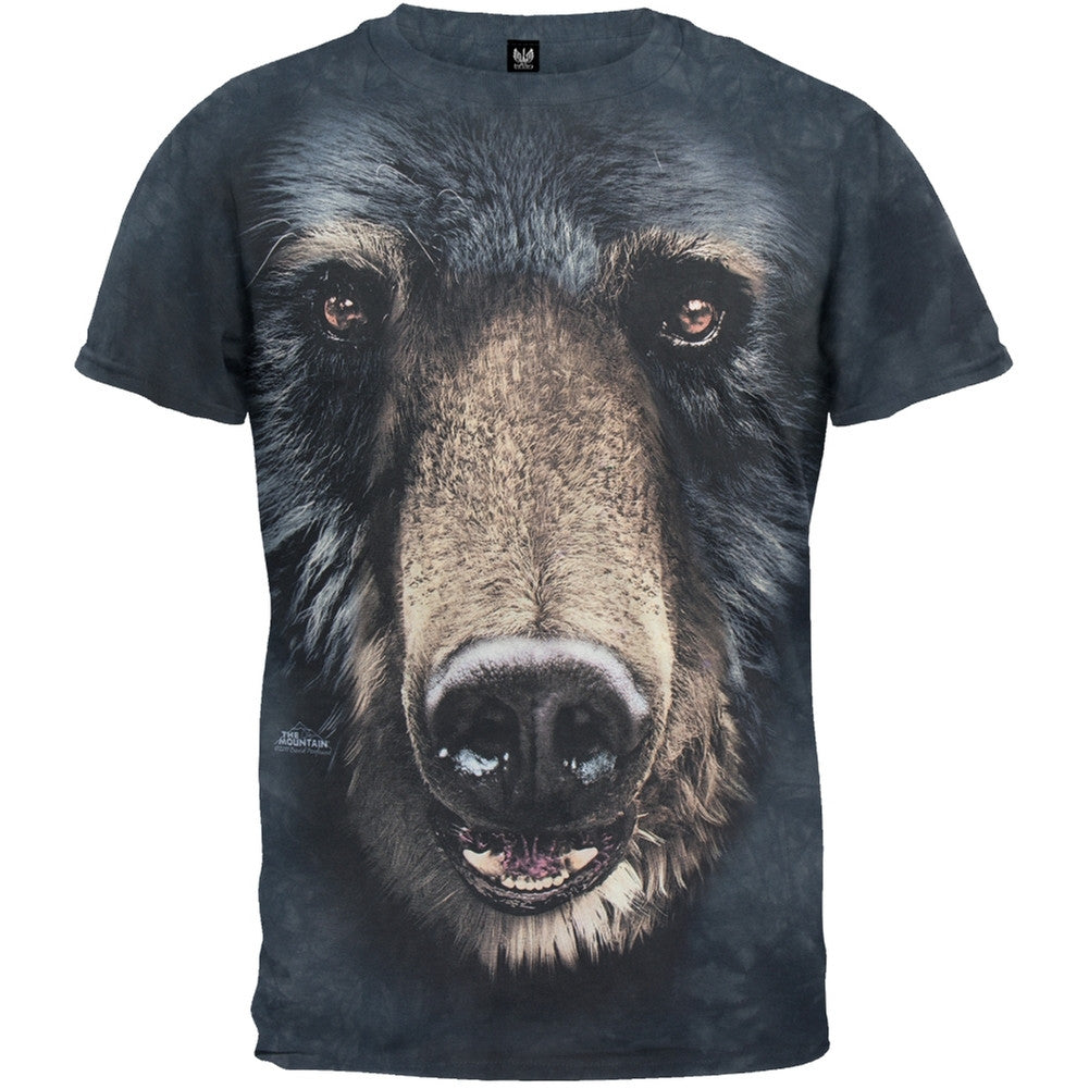 Black Bear Face T-Shirt – Old Glory