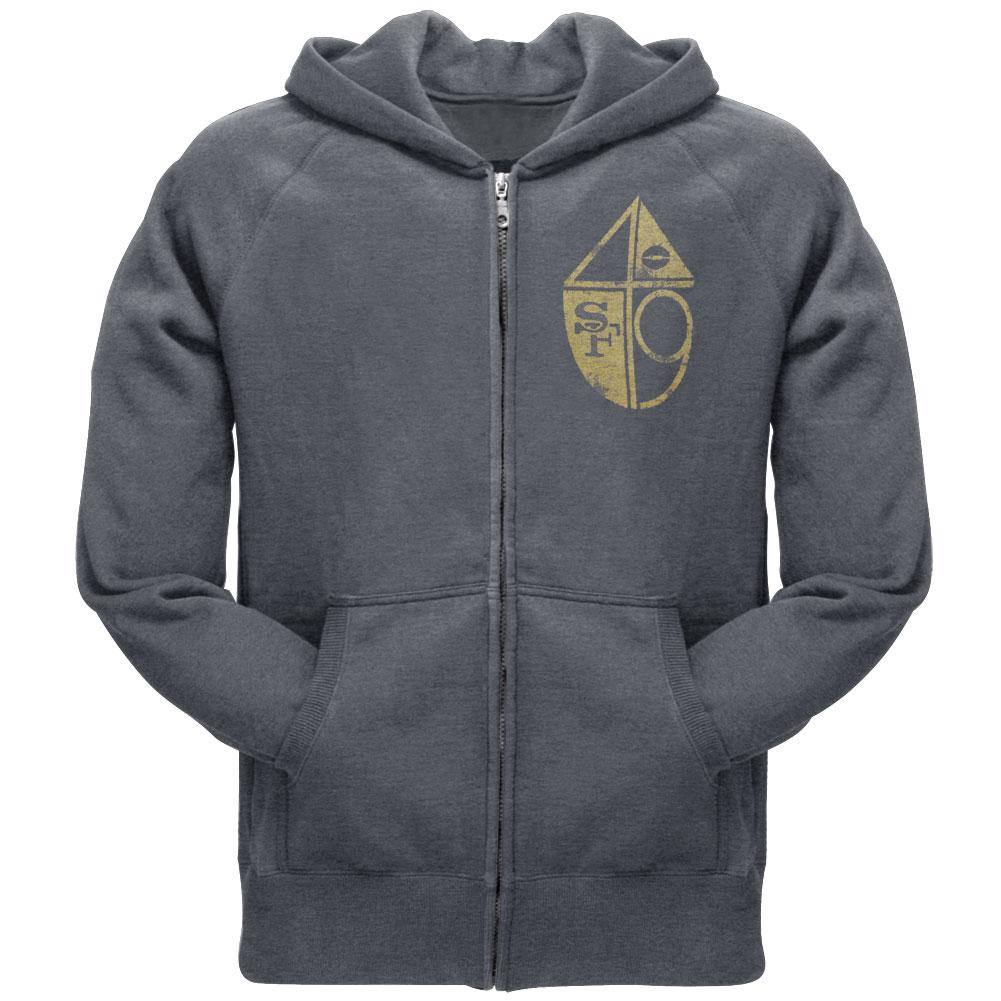 49ers zipper hoodie