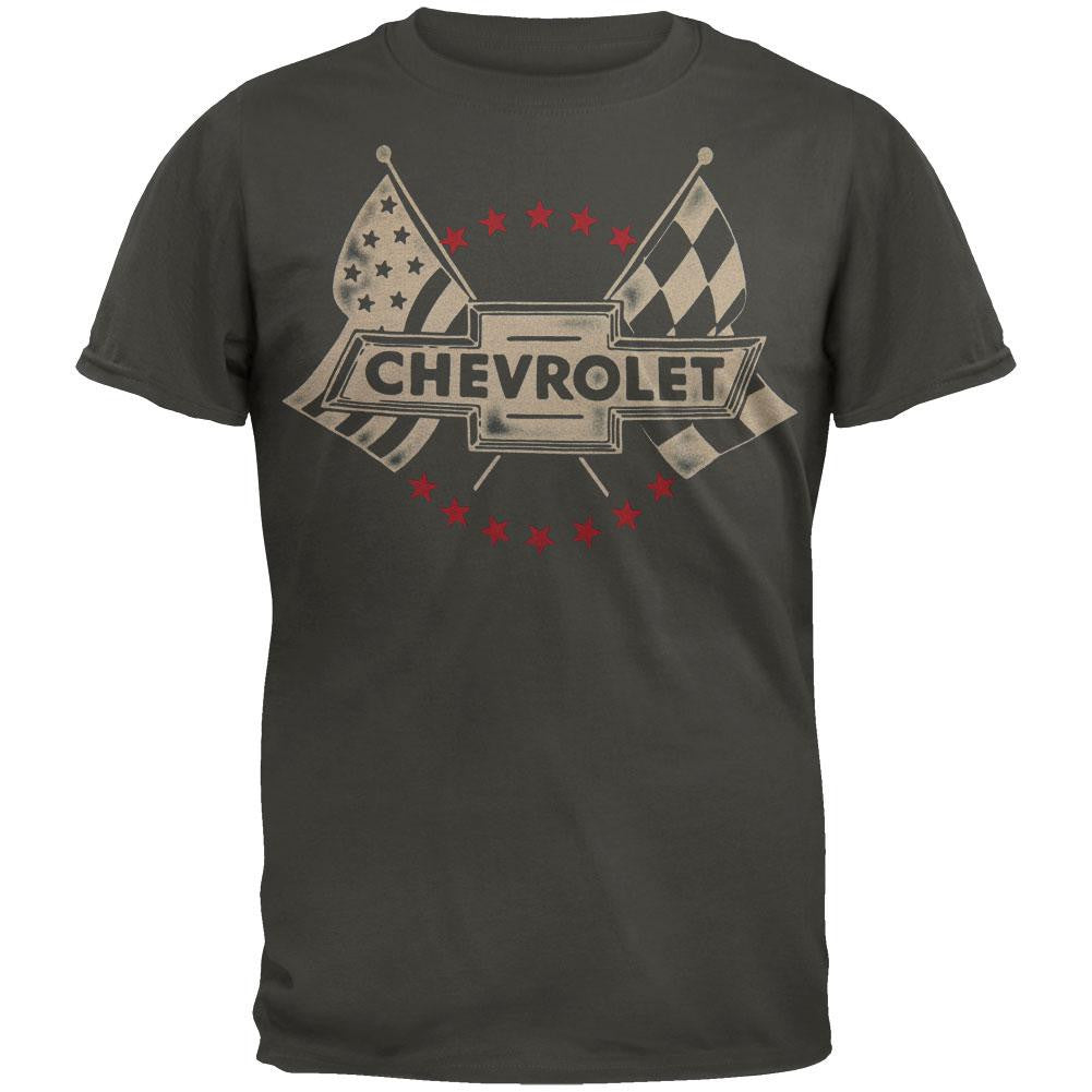 Chevrolet - Circle Star Logo Soft T-Shirt – OldGlory.com