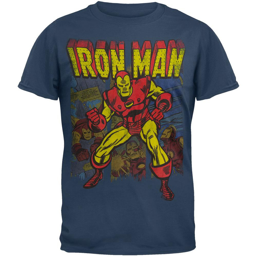 Iron Man - Iron Panes Soft T-Shirt – Old Glory