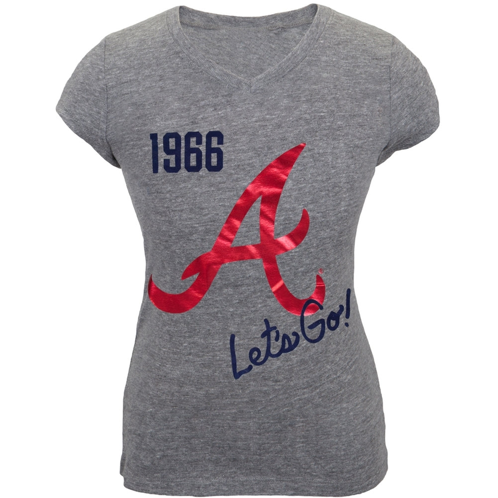 girls atlanta braves shirt