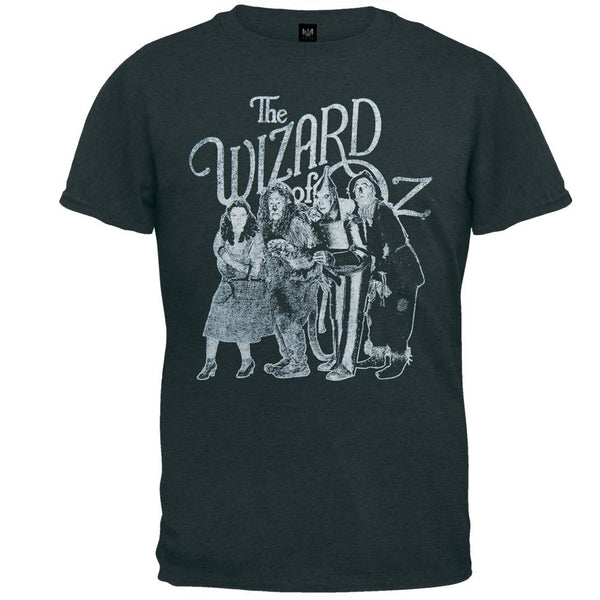 Wizard of Oz - Distressed Group Soft T-Shirt – OldGlory.com