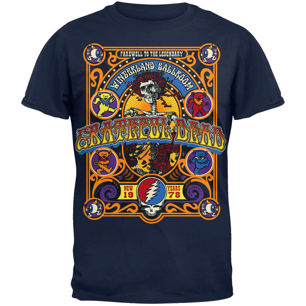 Grateful Dead - Closing of Winterland T-Shirt – Old Glory