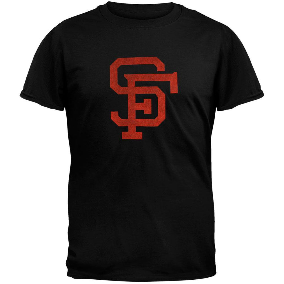 San Francisco Giants Sf Logo Soft T Shirt Old Glory