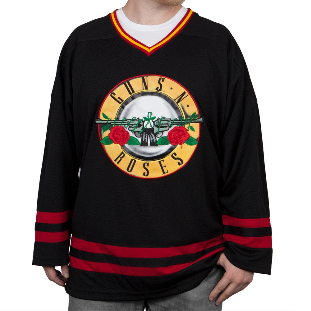 guns and roses hockey jersey