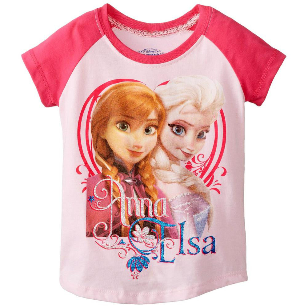 Frozen - Anna & Elsa Pose Toddler Raglan T-Shirt – OldGlory.com