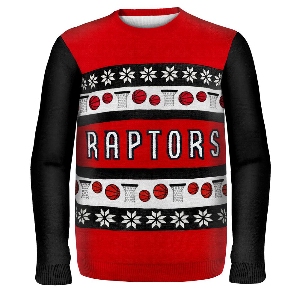 toronto raptors ugly christmas sweater