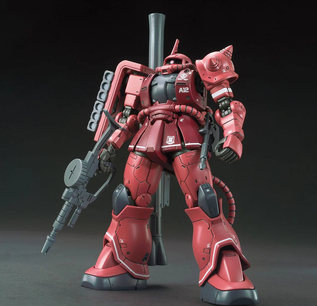 Gundam The Origin: #24 MS-06S Zaku II [Mobile Suit Red Comet Ver.] - HG The Origin 1/144