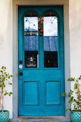 design for hue colorful door