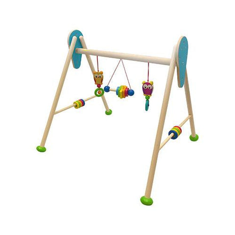 hess wooden baby gym