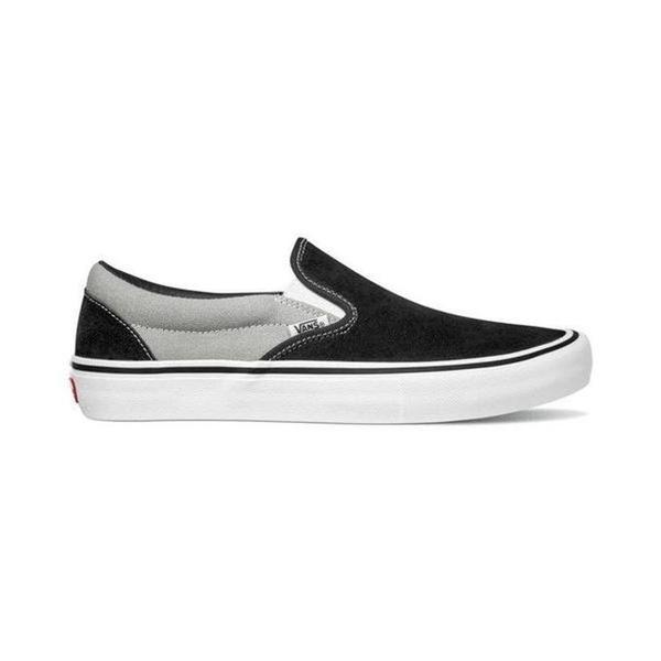 Vans Slip-On Pro - Black - Grey — Black Sheep Skate Shop