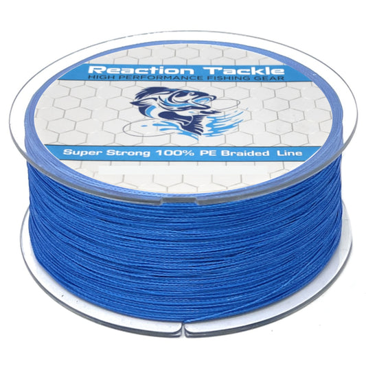 Reaction Tackle Braided Fishing Line- Sea Blue