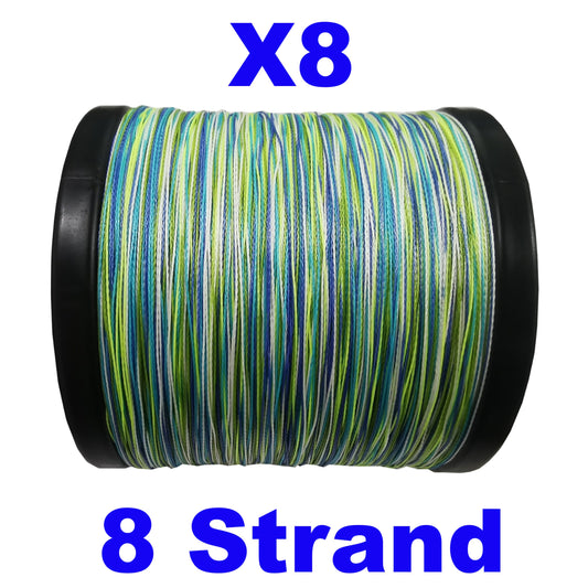 Reaction Tackle Braided Fishing Line- Various Sizes and Colors - Lacadives