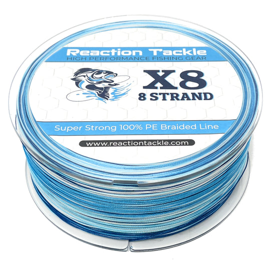 Reaction Tackle Braided Fishing Line Moss green 50LB 500yd