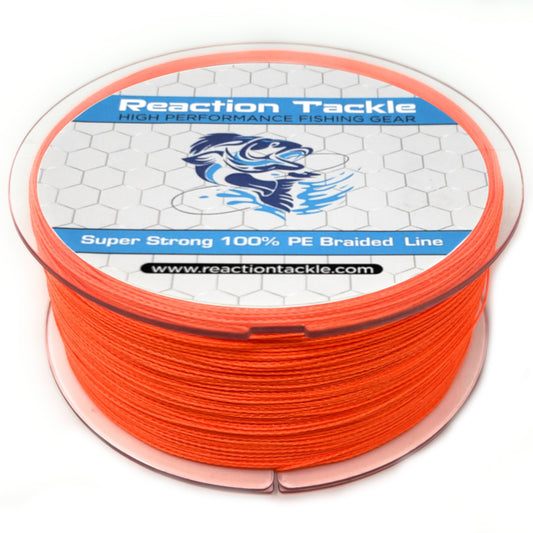 GetUSCart- Reaction Tackle Braided Fishing Line Pink 10LB 1000yd