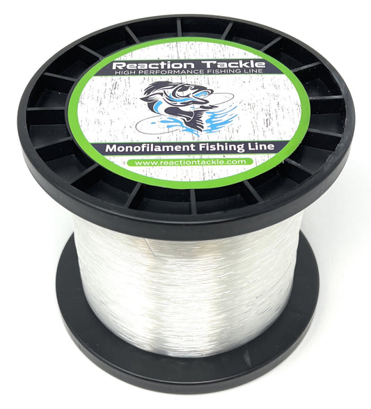 Reaction Tackle Hollow Core Braided Fishing Line, 16 Strand Braid Line,  Knotless Splice Leader Connections for Freshwater or Saltwater Fishing Line  