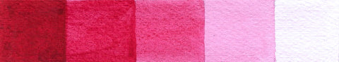 Greenleaf & Blueberry Professional Artisanal Handmade Watercolors Natural Pigments Quinacridone Magenta