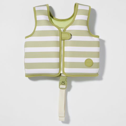 Swim Vest 1-2  Salty the Shark Aqua Neon Yellow - SUNNYLiFE – SUNNYLiFE UK